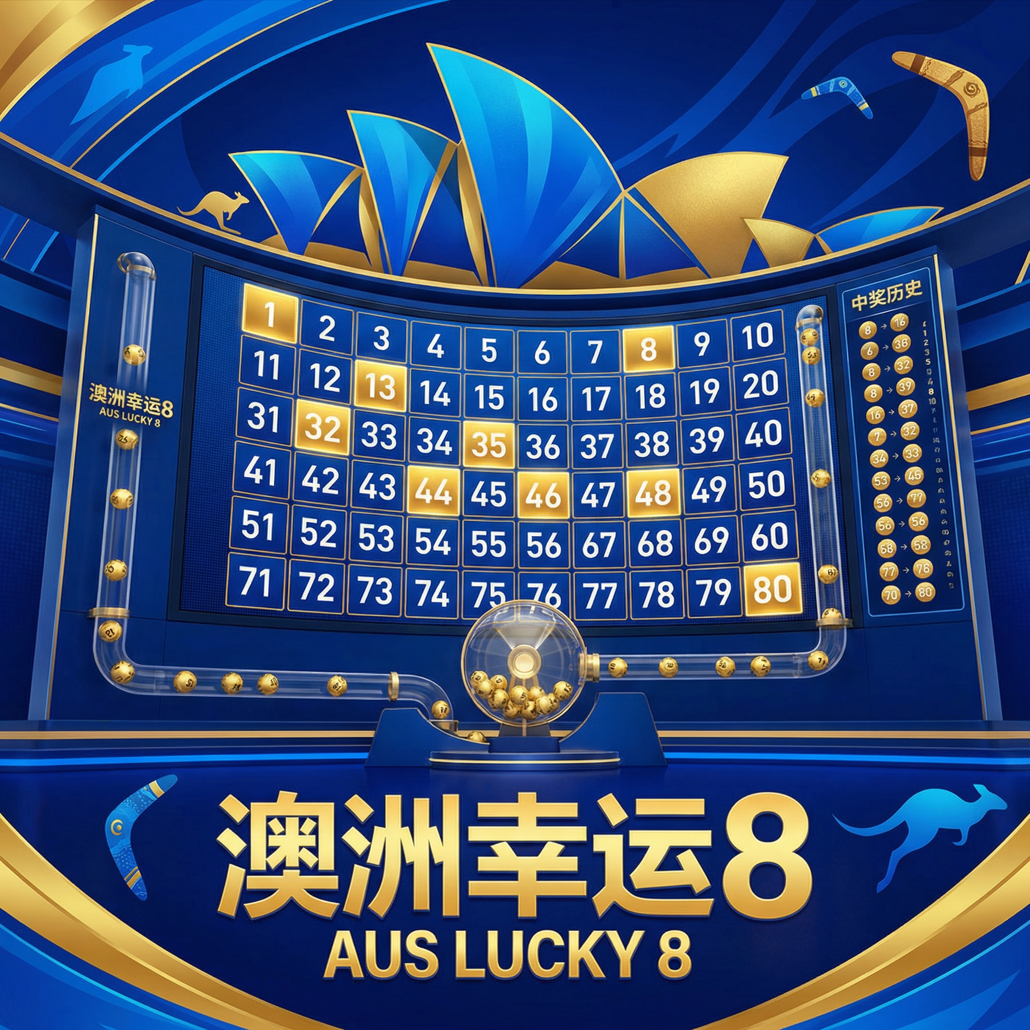 澳洲幸运8彩票游戏界面